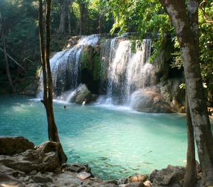 Водопад Эраван (Erawan Waterfall)