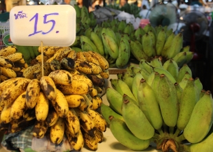 Бананы в Тайланде (клуай, клуай нам ва, клуай кай)